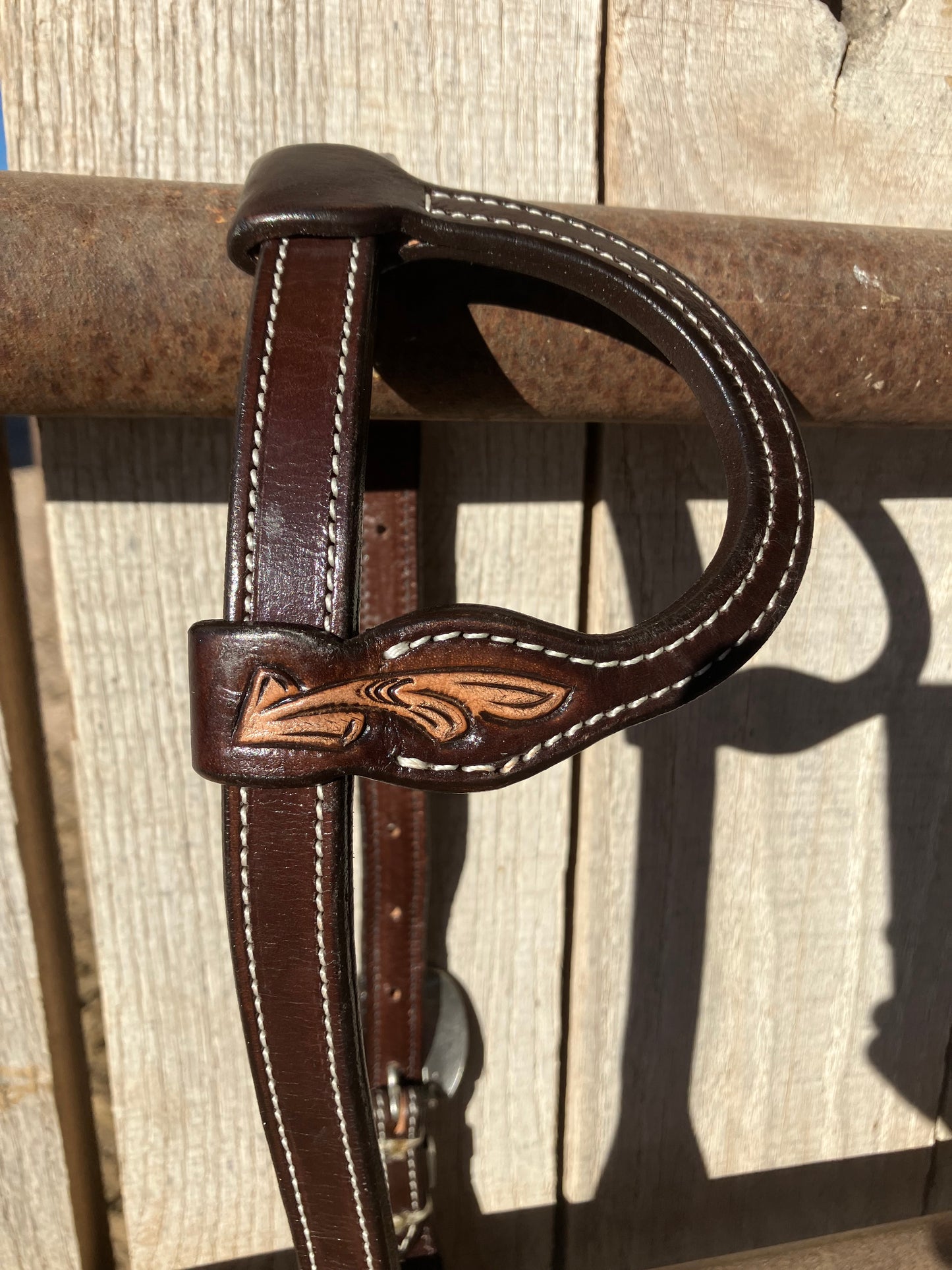 One ear headstall wild card buckle