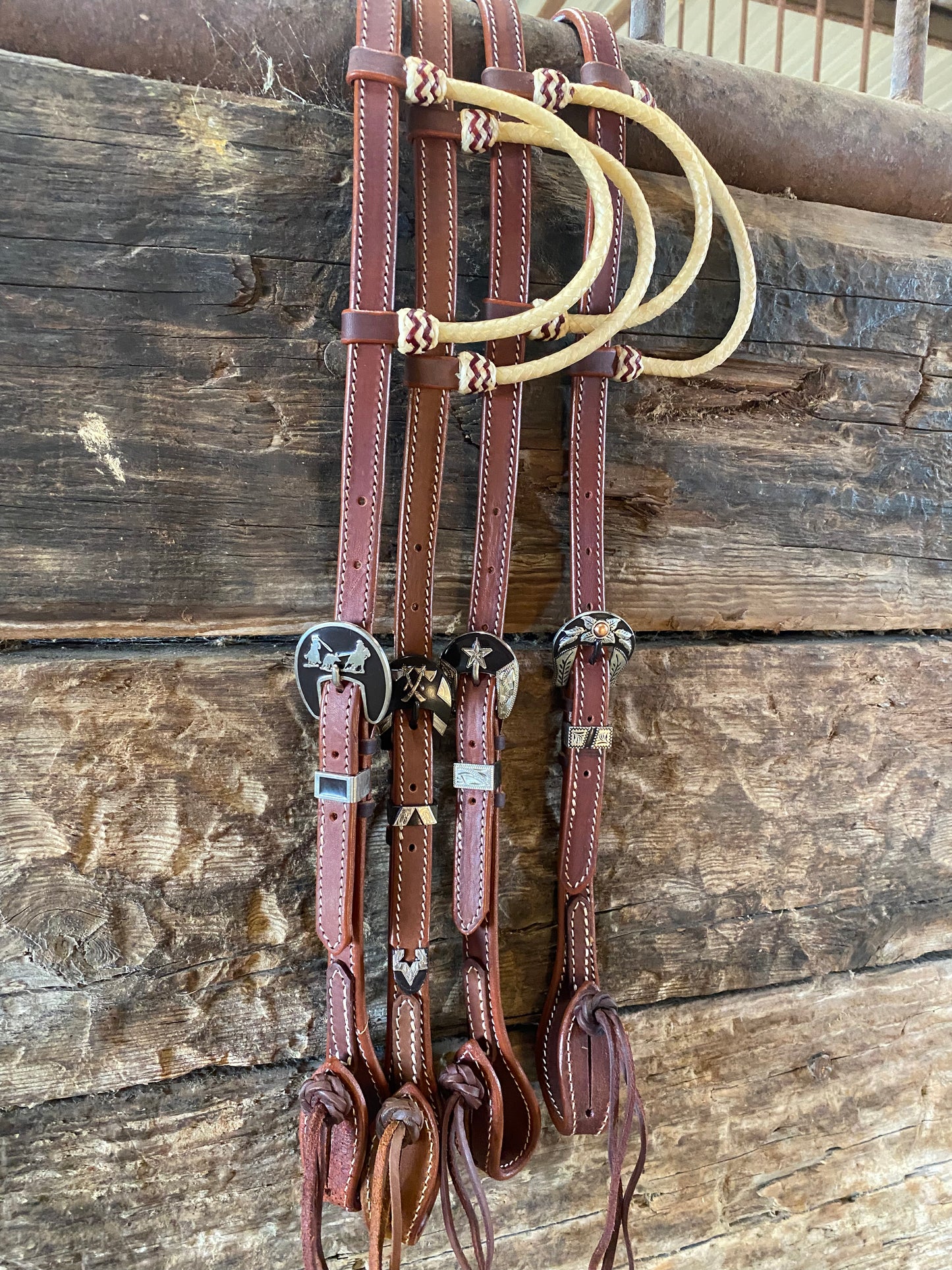 Rawhide one ear headstall