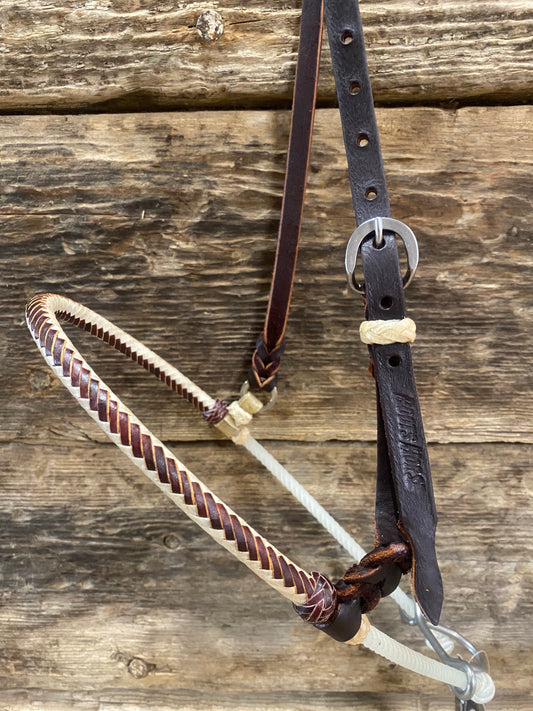 Single Rope Rawhide Noseband tiedown