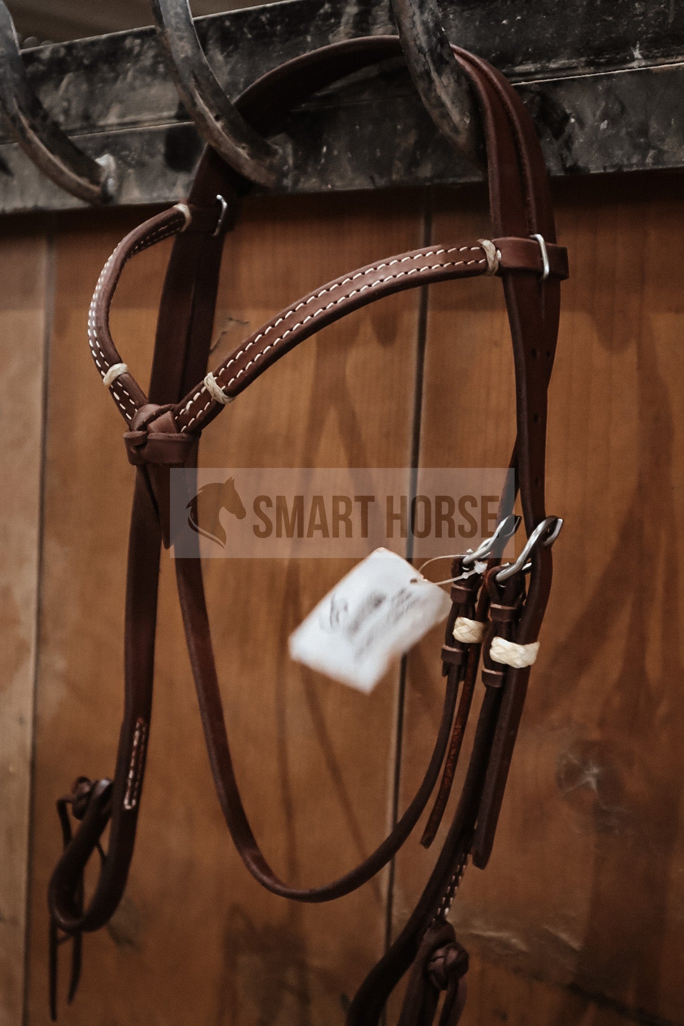 Futurity knot brown browband headstall