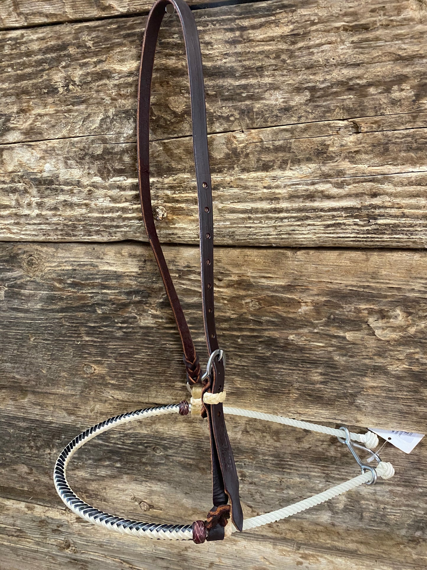 Single Rope Rawhide Noseband tiedown