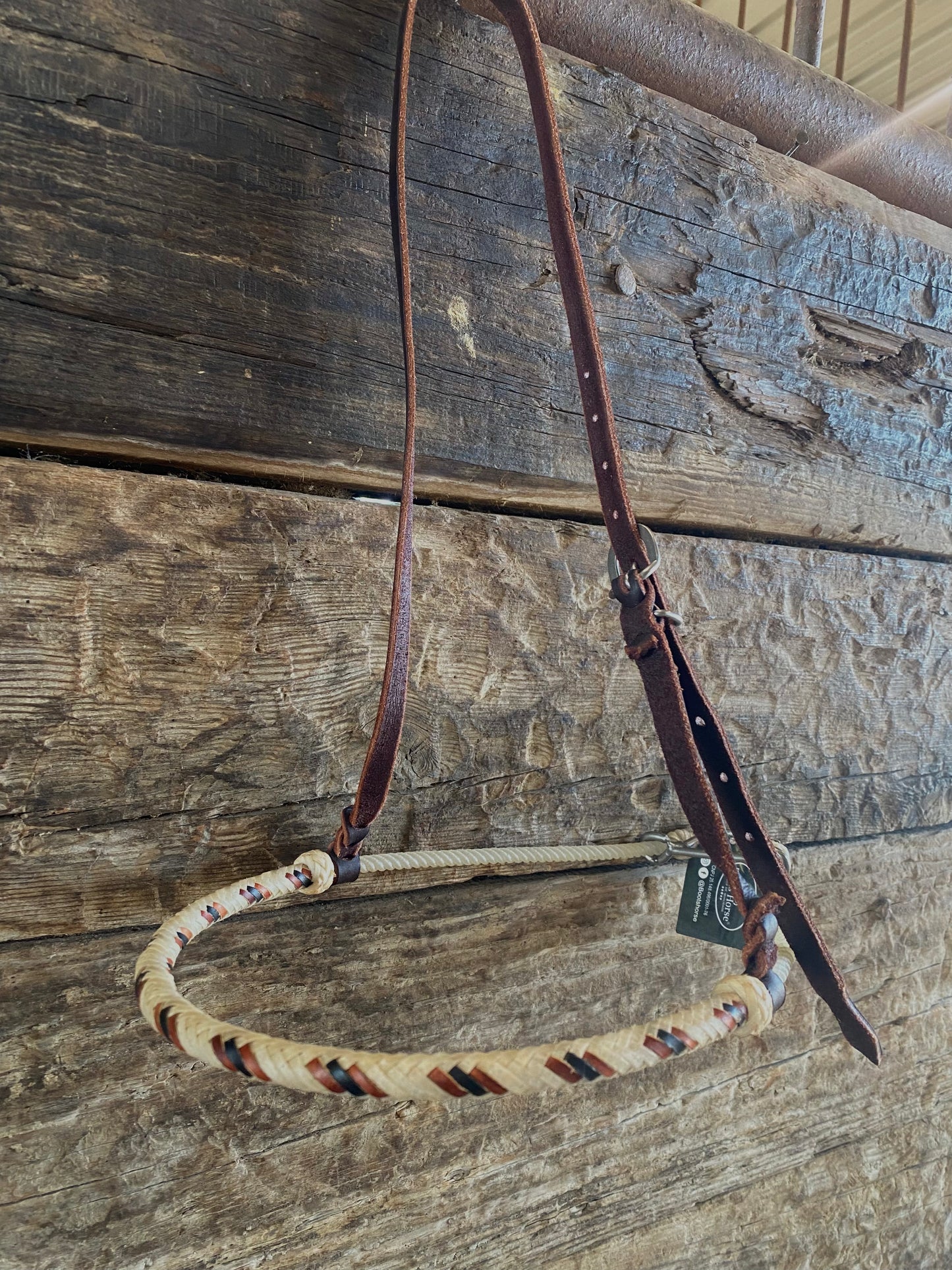 Single Rope w/ Rawhide Noseband tiedown