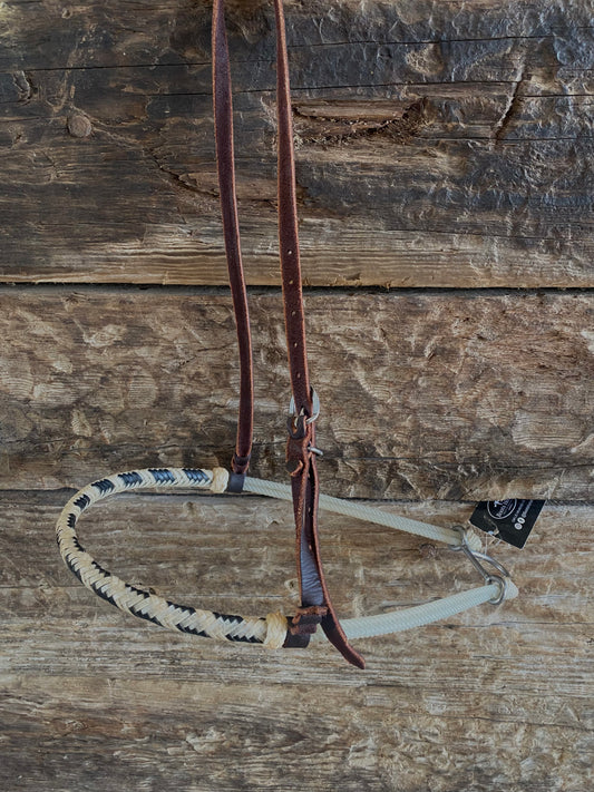 Double Rope w/ Rawhide Noseband