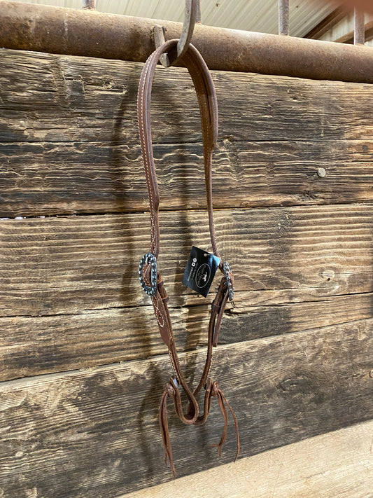 Double Buckle Split Ear Headstall