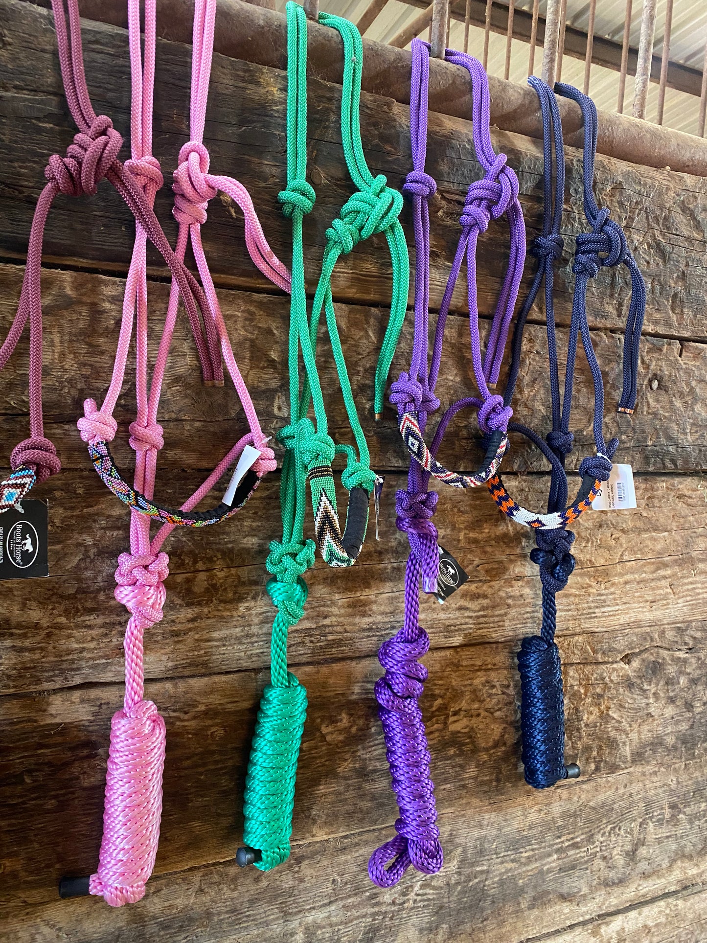 Beaded Rope Halters