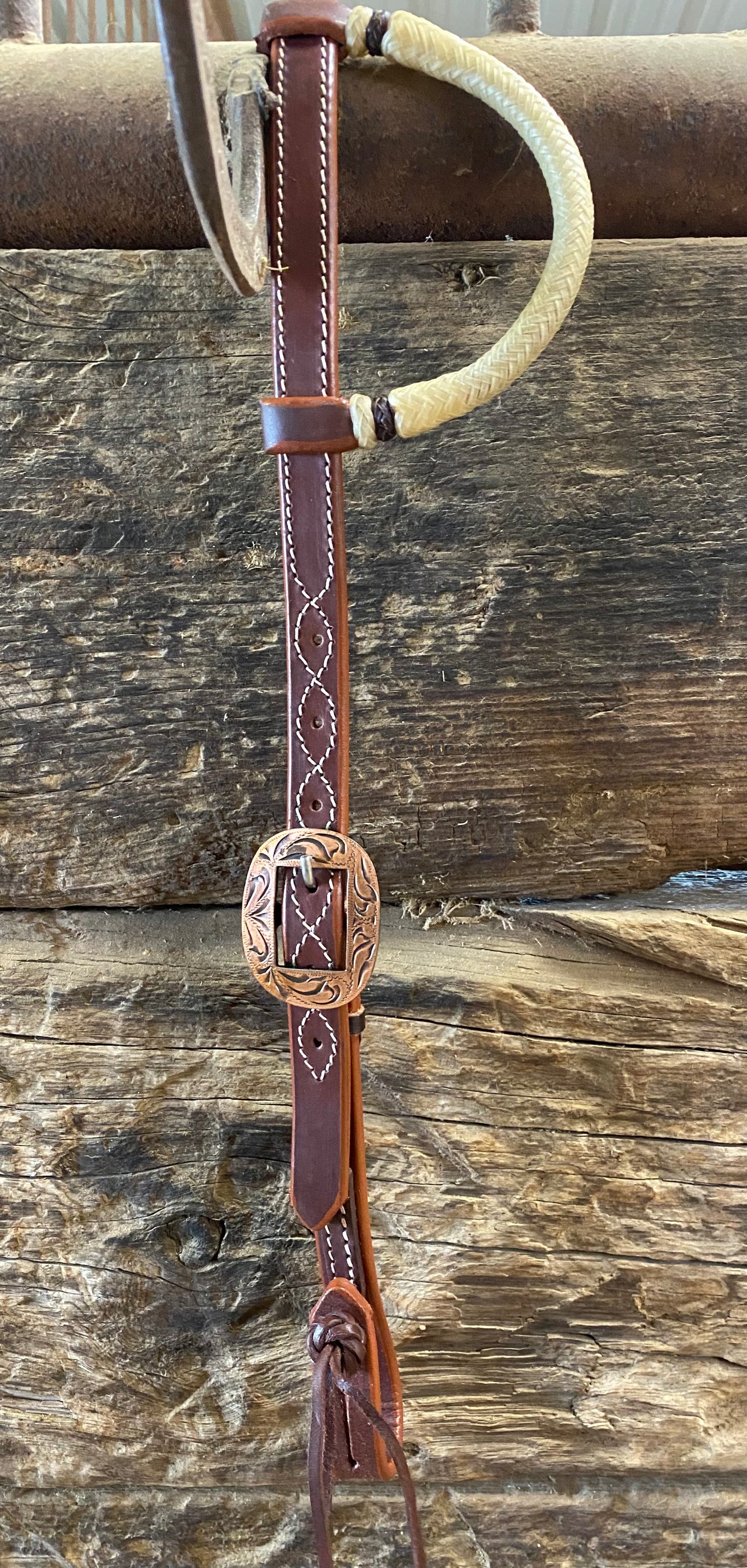 Copper Buckle Headstall