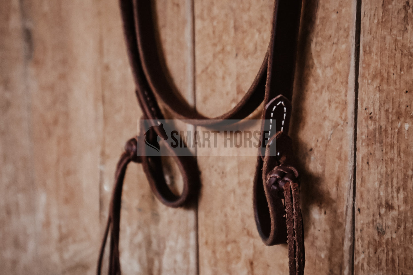 Dark oiled reins