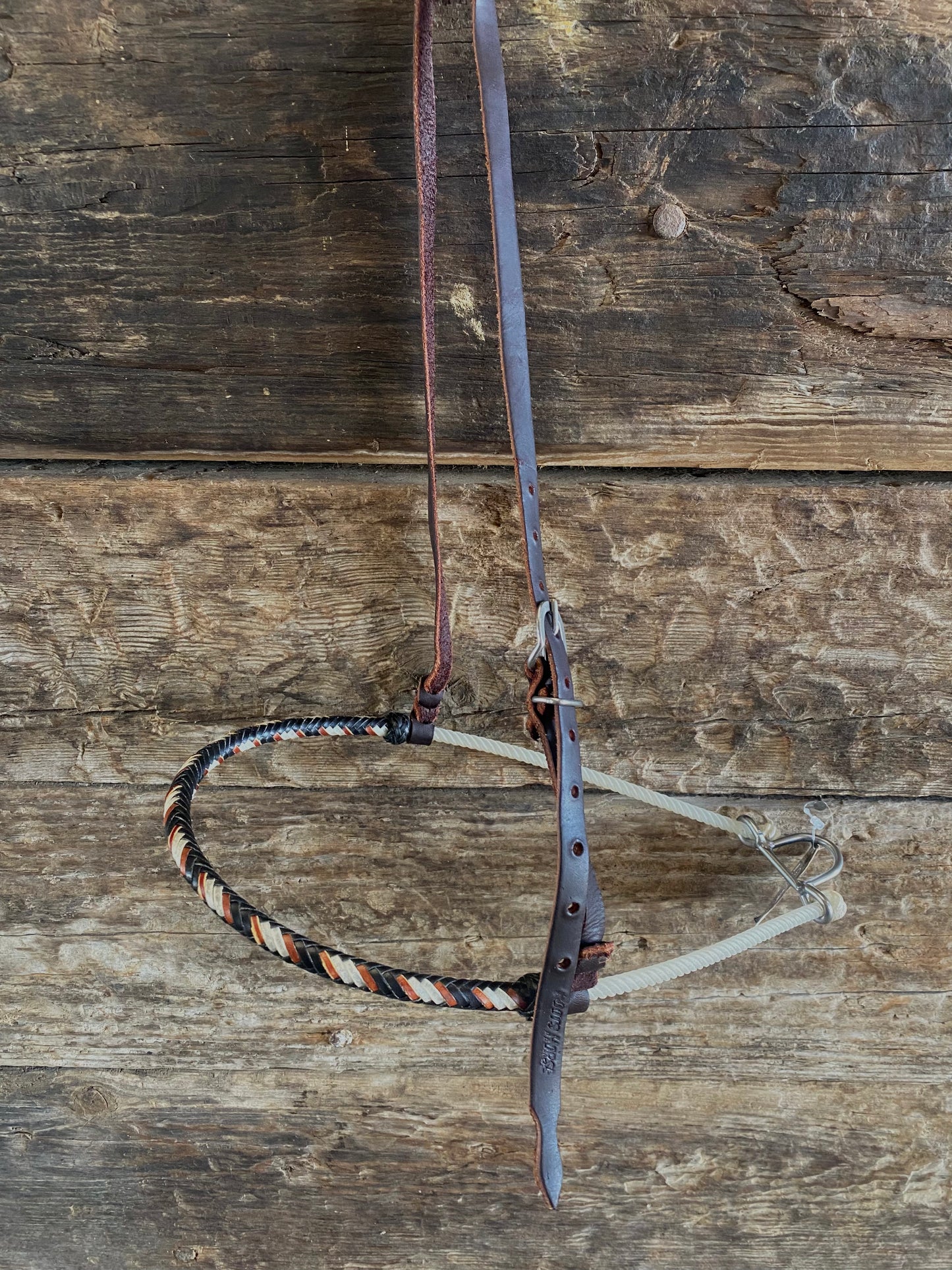 Single Rope w/ Rawhide Noseband tiedown