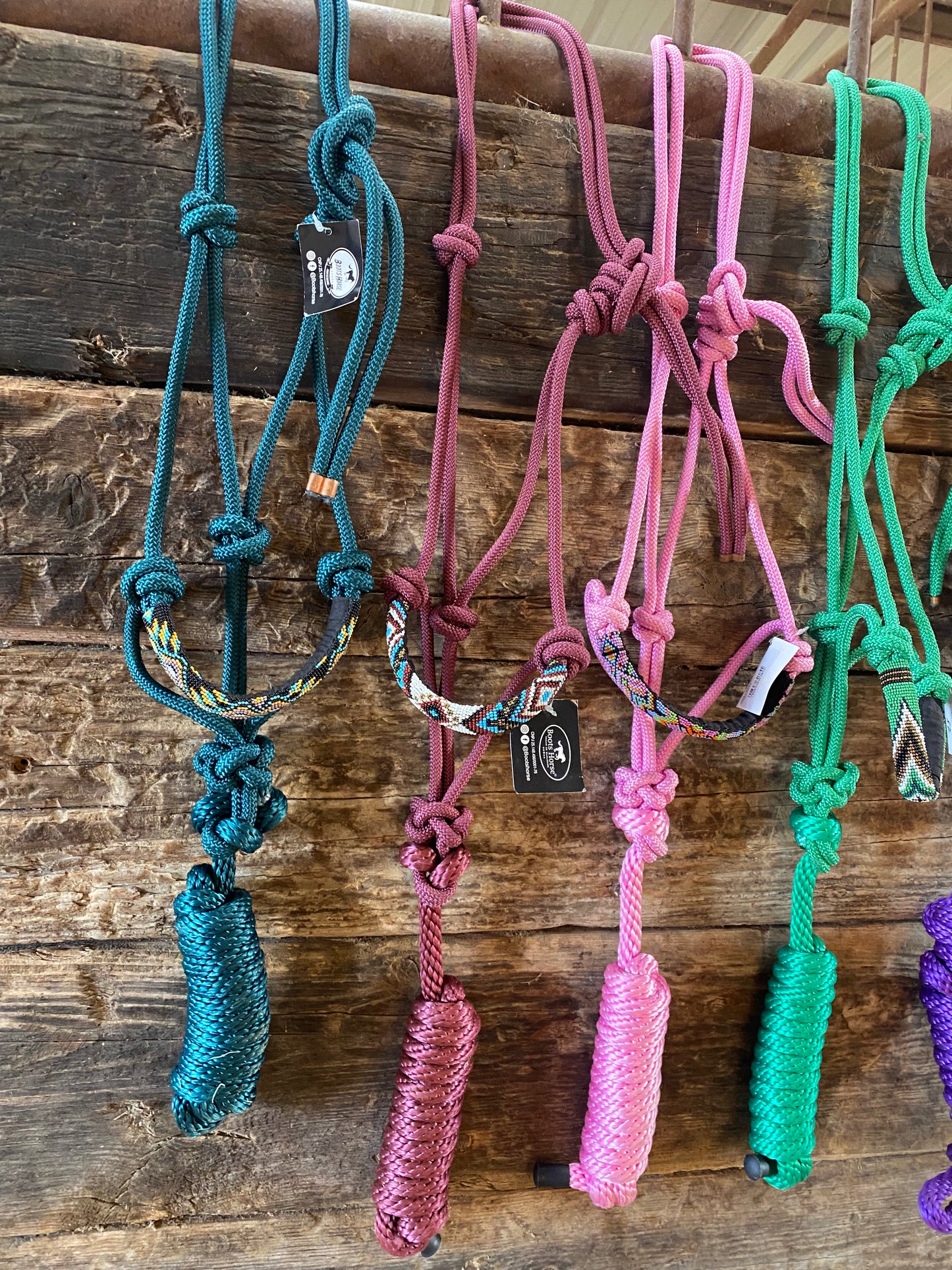 Beaded Rope Halters